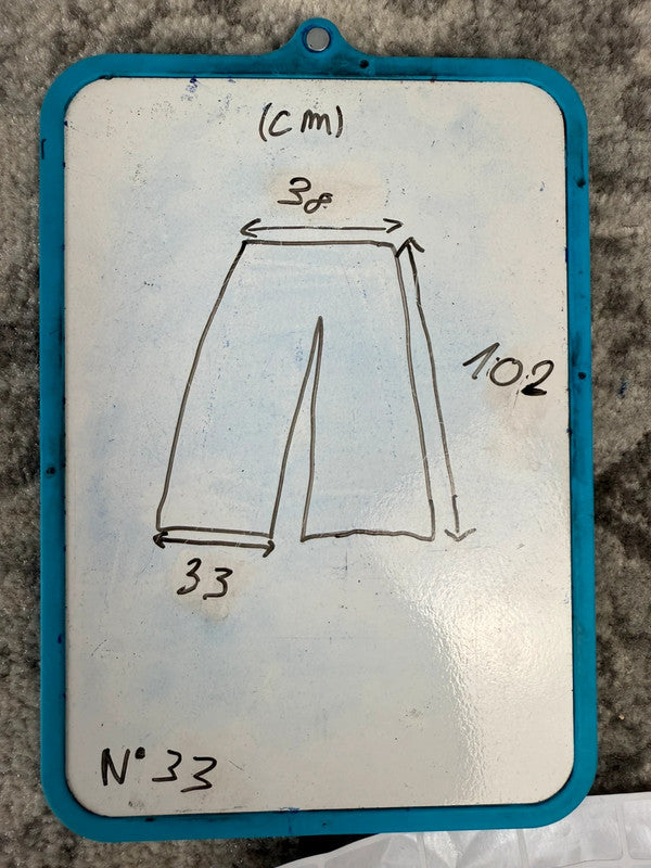 Pantalon baggy jean large skater Japanese balloon streetwear JNCO y2k vintage hip-hop M n•33