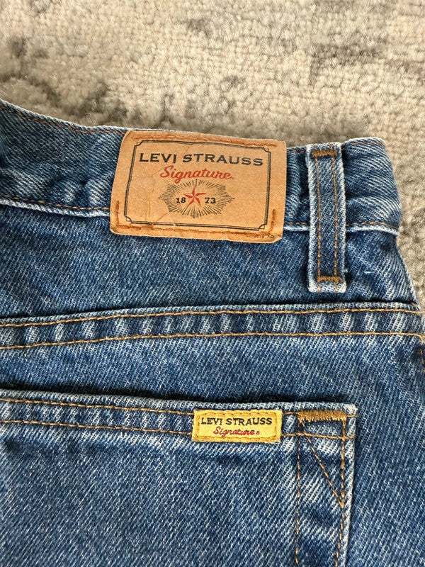 Pantalon baggy jean large skater Japanese balloon streetwear JNCO y2k vintage hip-hop M n•33