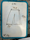 Pantalon baggy jean large skater Japanese balloon streetwear JNCO y2k vintage hip-hop 32US n•34