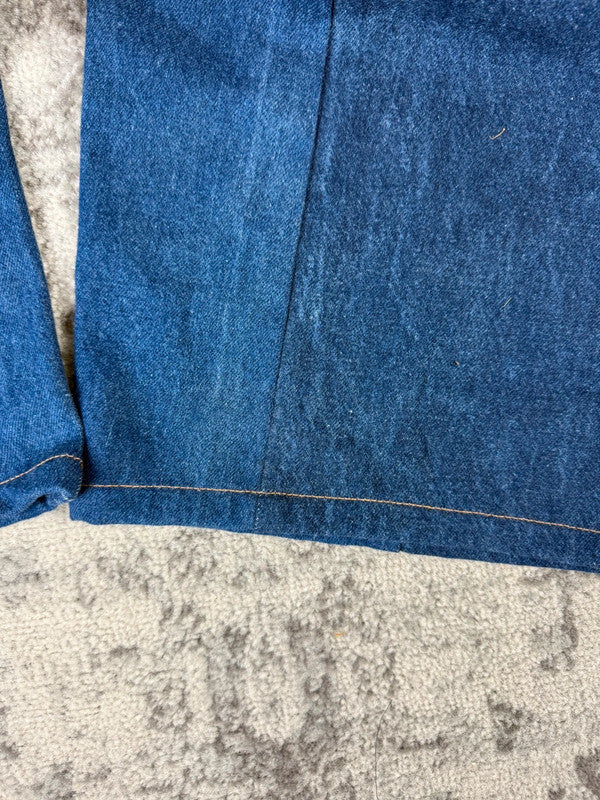 Pantalon baggy jean large skater Japanese balloon streetwear JNCO y2k vintage hip-hop 32US n•34