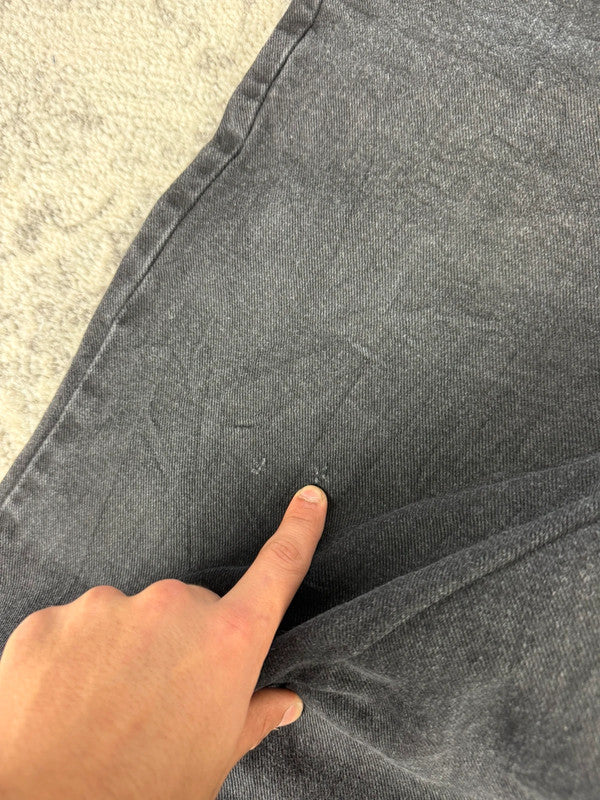 Pantalon baggy jean large skater Japanese balloon streetwear JNCO y2k vintage hip-hop L n•37