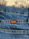 Pantalon baggy jean large skater Japanese balloon streetwear JNCO y2k vintage hip-hop 32US n•39