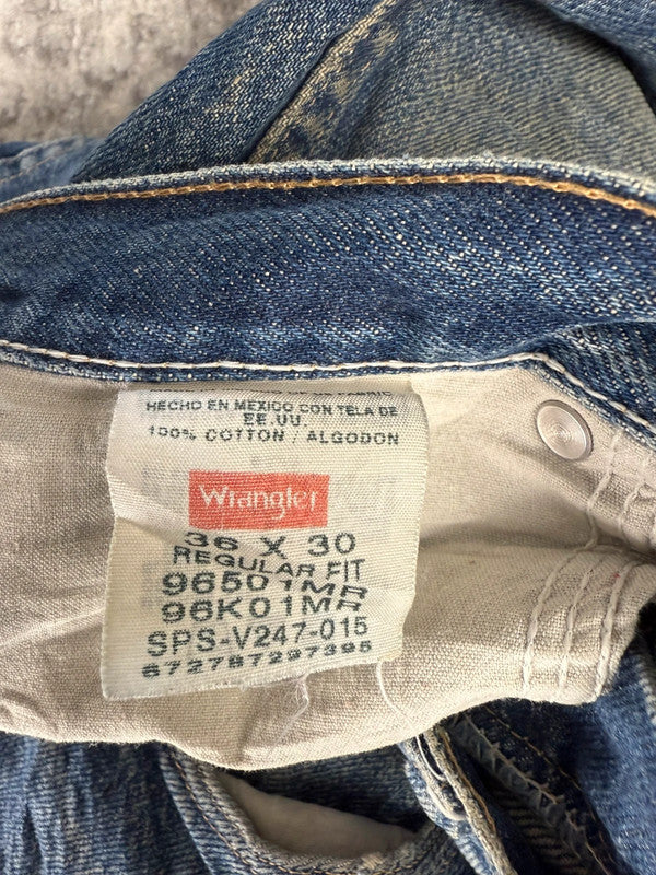 Pantalon baggy jean large skater Japanese balloon streetwear JNCO y2k vintage hip-hop 36US n•41