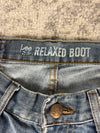 Pantalon baggy jean large skater Japanese balloon streetwear JNCO y2k vintage hip-hop L n•42