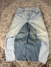 Pantalon baggy jean large skater Japanese balloon streetwear JNCO y2k vintage hip-hop 34US n•43