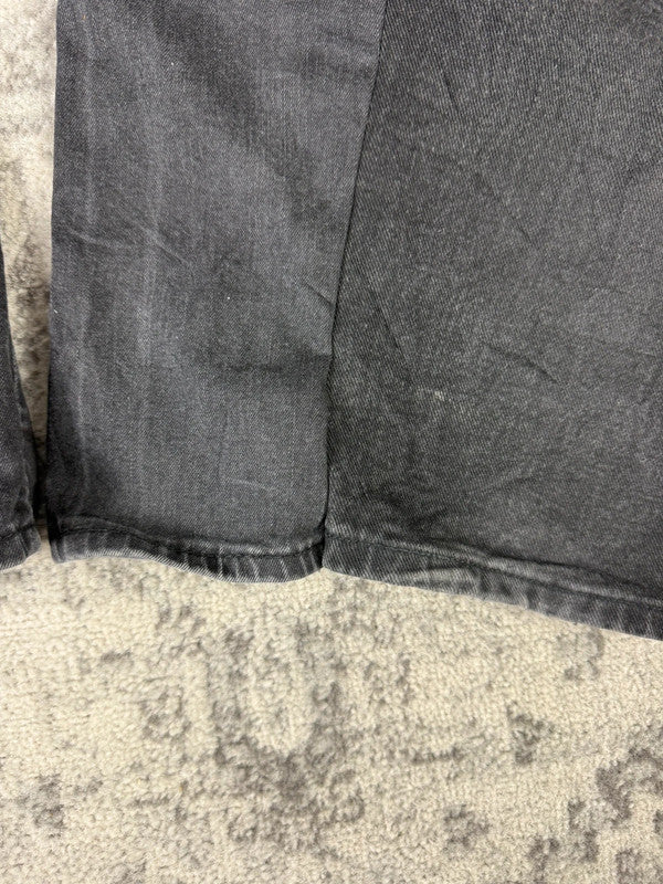 Pantalon baggy jean large skater Japanese balloon streetwear JNCO y2k vintage hip-hop L n•45