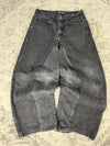 Pantalon baggy jean large skater Japanese balloon streetwear JNCO y2k vintage hip-hop L n•45
