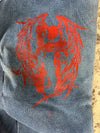 Pantalon baggy jean large skater Japanese balloon streetwear JNCO y2k vintage hip-hop XS n•51