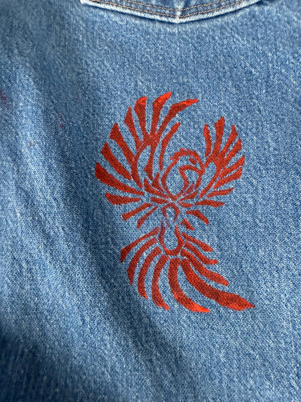 Pantalon baggy jean large skater Japanese balloon streetwear JNCO y2k vintage hip-hop XS n•55