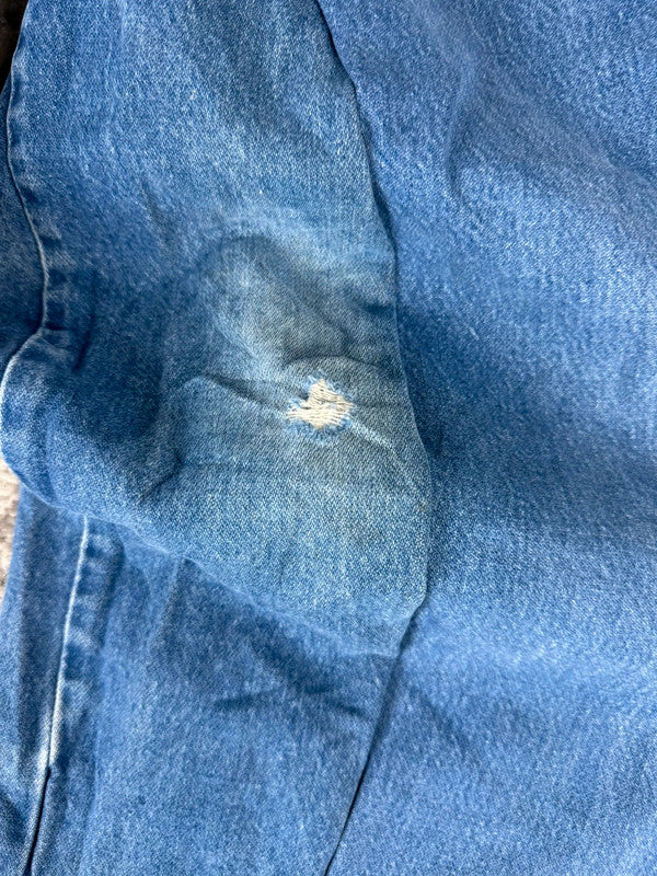 Pantalon baggy jean large skater Japanese balloon streetwear JNCO y2k vintage hip-hop XS n•55