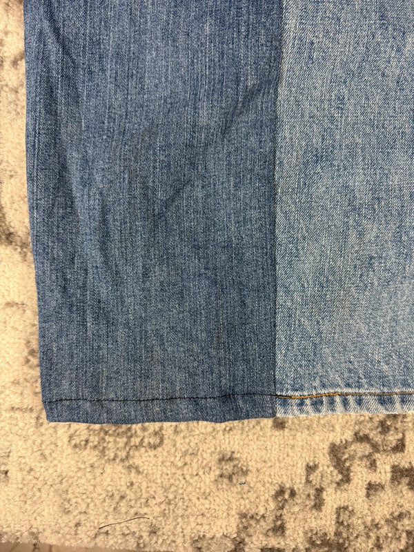 Pantalon baggy jean large skater Japanese balloon streetwear JNCO y2k vintage hip-hop M n•56