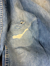 Pantalon baggy jean large skater Japanese balloon streetwear JNCO y2k vintage hip-hop 33US n•57