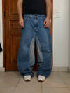 Pantalon baggy jean large skater Japanese balloon streetwear JNCO y2k vintage hip-hop 36US n•58