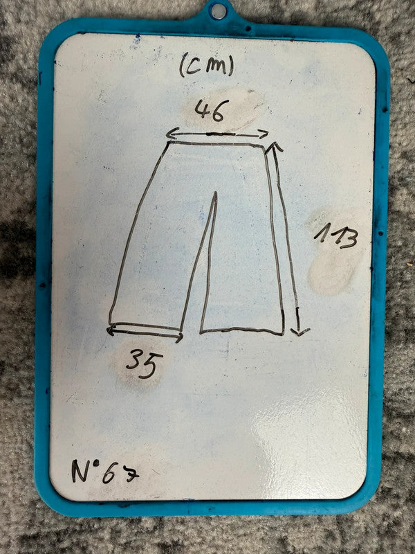 Pantalon baggy jean large skater Japanese balloon streetwear JNCO y2k vintage hip-hop 38US n•67