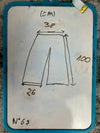 Pantalon baggy jean large skater Japanese balloon streetwear JNCO y2k vintage hip-hop 31US n•69