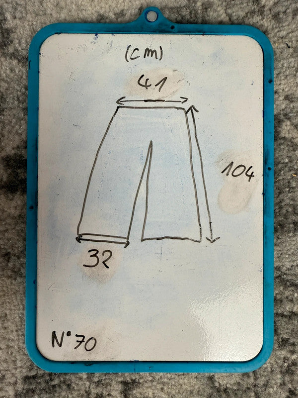 Pantalon baggy jean large skater Japanese balloon streetwear JNCO y2k vintage hip-hop 34US n•70