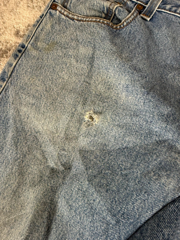 Pantalon baggy jean large skater Japanese balloon streetwear JNCO y2k vintage hip-hop 34US n•70