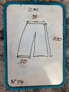 Pantalon baggy jean large skater Japanese balloon streetwear JNCO y2k vintage hip-hop 30US n•74