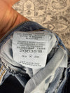 Pantalon baggy jean large skater Japanese balloon streetwear JNCO y2k vintage hip-hop 30US n•74
