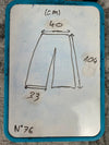 Pantalon baggy jean large skater Japanese balloon streetwear JNCO y2k vintage hip-hop M n•76