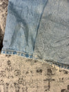 Pantalon baggy jean large skater Japanese balloon streetwear JNCO y2k vintage hip-hop 33US n•79