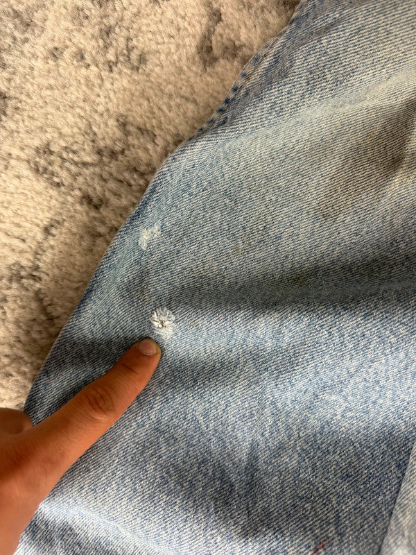 Pantalon baggy jean large skater Japanese balloon streetwear JNCO y2k vintage hip-hop L n•83