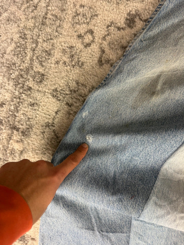 Pantalon baggy jean large skater Japanese balloon streetwear JNCO y2k vintage hip-hop L n•83