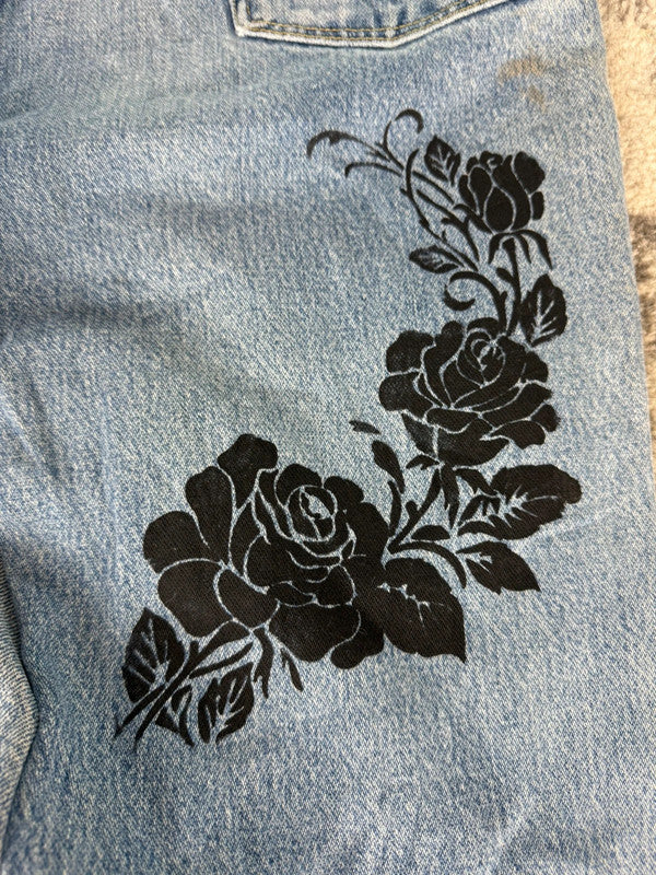 Pantalon baggy jean large skater Japanese balloon streetwear JNCO y2k vintage hip-hop 34US n•84