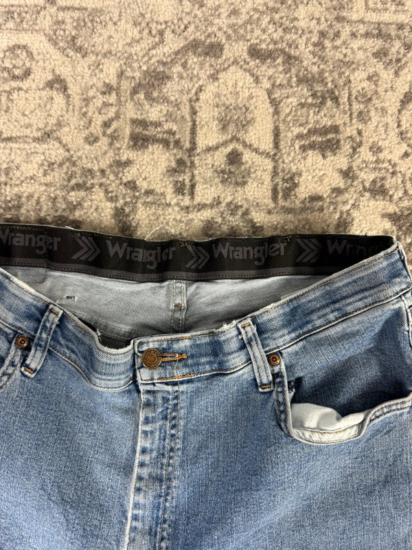 Pantalon baggy jean large skater Japanese balloon streetwear JNCO y2k vintage hip-hop 36US n•86