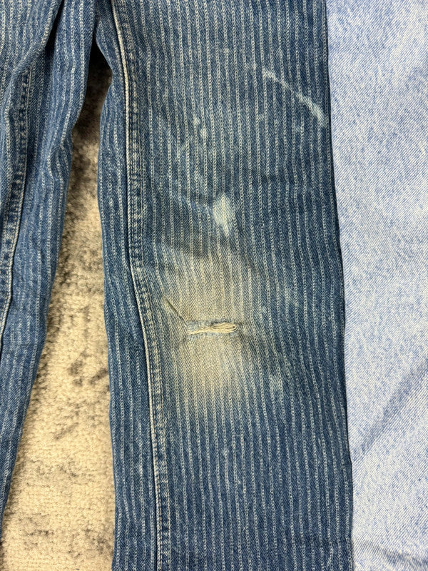 Pantalon baggy jean large skater Japanese balloon streetwear JNCO y2k vintage hip-hop M n•88