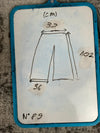 Pantalon baggy jean large skater Japanese balloon streetwear JNCO y2k vintage hip-hop 33US n•89