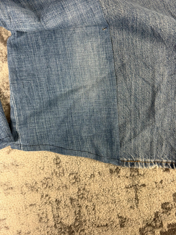 Pantalon baggy jean large skater Japanese balloon streetwear JNCO y2k vintage hip-hop 34US n•90