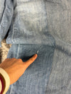 Pantalon baggy jean large skater Japanese balloon streetwear JNCO y2k vintage hip-hop 34US n•90