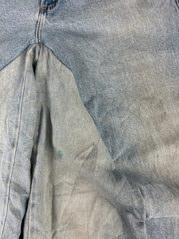 Pantalon baggy jean large skater Japanese balloon streetwear JNCO y2k vintage hip-hop 34US n•92