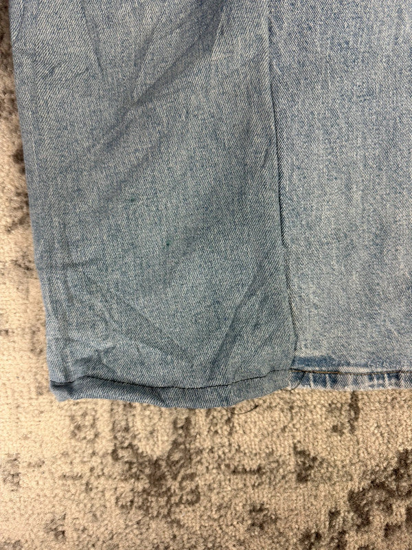 Pantalon baggy jean large skater Japanese balloon streetwear JNCO y2k vintage hip-hop 34US n•92