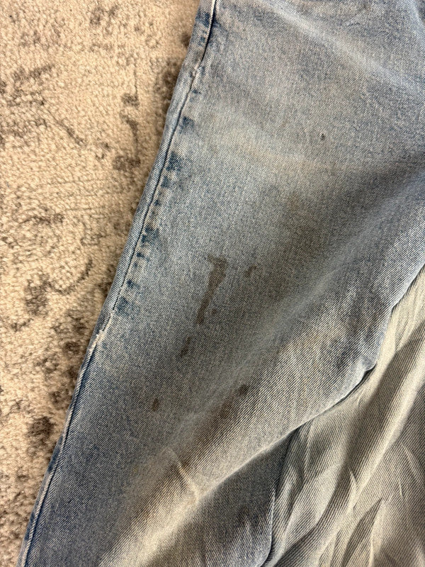 Pantalon baggy jean large skater Japanese balloon streetwear JNCO y2k vintage hip-hop 34US n•92