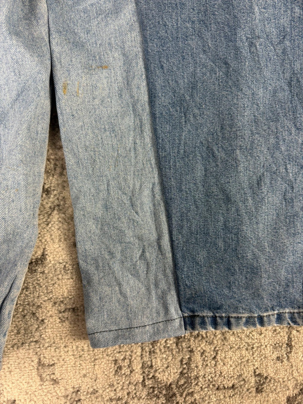 Pantalon baggy jean large skater Japanese balloon streetwear JNCO y2k vintage hip-hop L n•94
