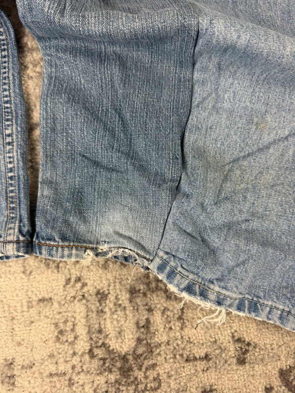 Pantalon baggy jean large skater Japanese balloon streetwear JNCO y2k vintage hip-hop 38US n•96