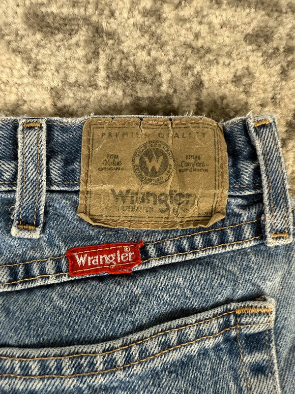 Pantalon baggy jean large skater Japanese balloon streetwear JNCO y2k vintage hip-hop XL n•97