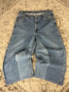 Pantalon baggy jean large skater Japanese balloon streetwear JNCO y2k vintage hip-hop XL n•97
