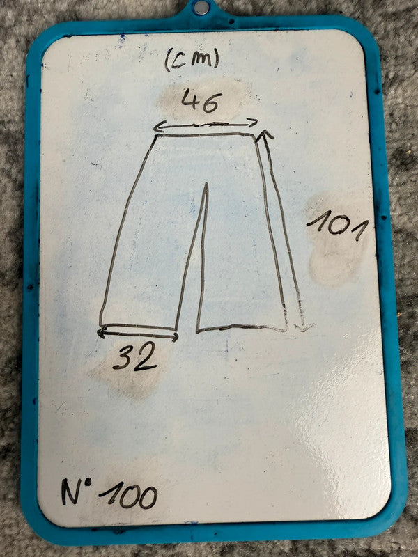 Pantalon baggy jean large skater Japanese balloon streetwear JNCO y2k vintage hip-hop XL n•100