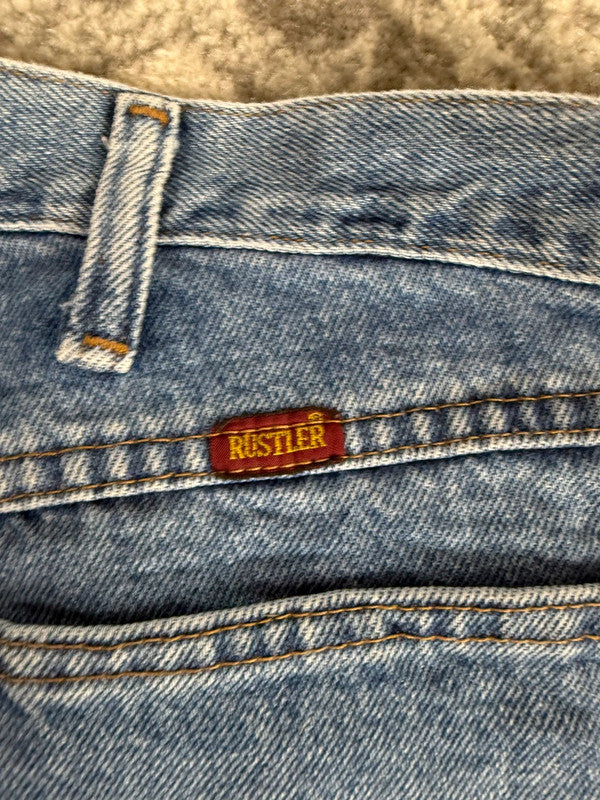 Pantalon baggy jean large skater Japanese balloon streetwear JNCO y2k vintage hip-hop 36US n•101