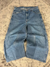 Pantalon baggy jean large skater Japanese balloon streetwear JNCO y2k vintage hip-hop 36US n•101