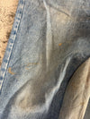 Pantalon baggy jean large skater Japanese balloon streetwear JNCO y2k vintage hip-hop 34US n•104
