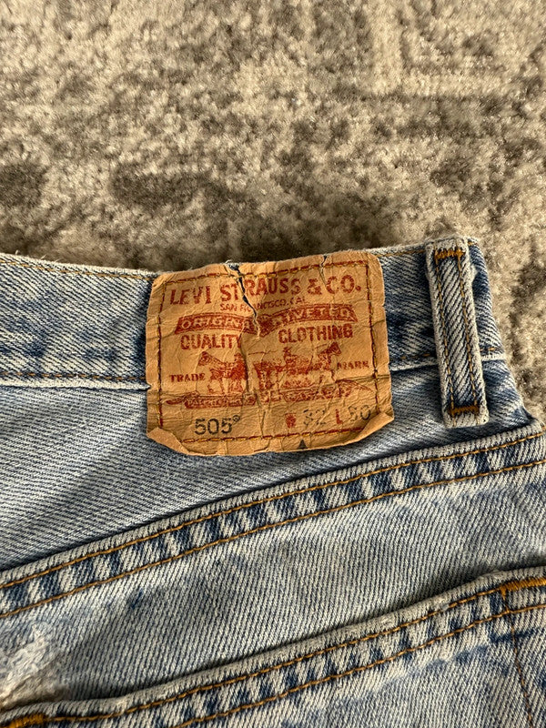 Pantalon baggy jean large skater Japanese balloon streetwear JNCO y2k vintage hip-hop 32US n•105