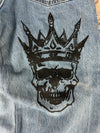 Pantalon baggy jean large skater Japanese balloon streetwear JNCO y2k vintage hip-hop S n•106