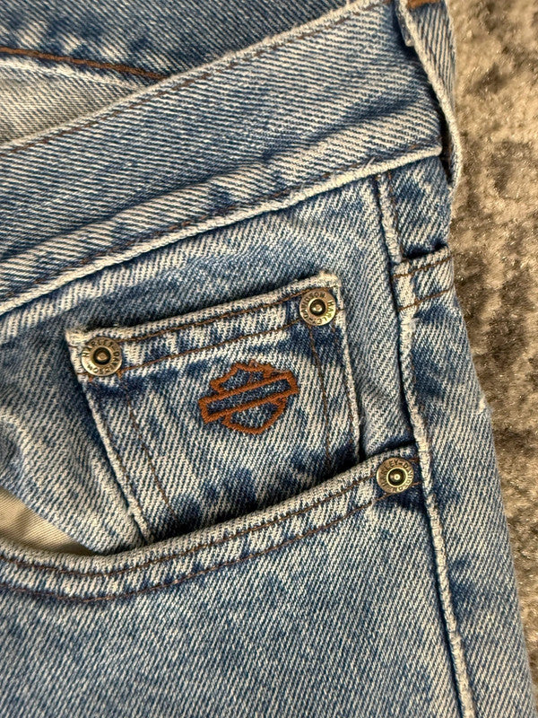 Pantalon baggy jean large skater Japanese balloon streetwear JNCO y2k vintage hip-hop S n•106