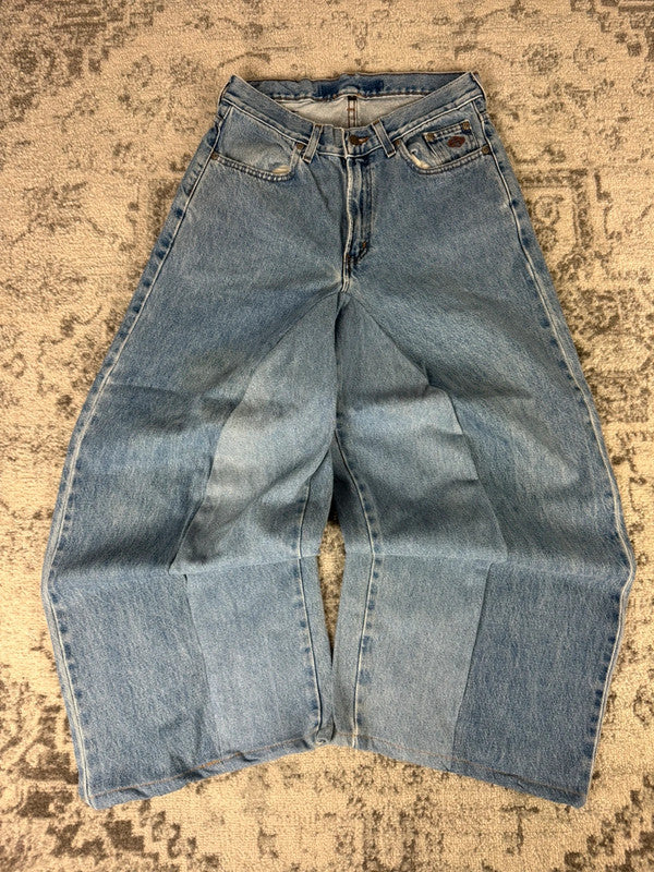 Pantalon baggy jean large skater Japanese balloon streetwear JNCO y2k vintage hip-hop S n•106