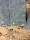 Pantalon baggy jean large skater Japanese balloon streetwear JNCO y2k vintage hip-hop 33US n•111