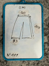 Pantalon baggy jean large skater Japanese balloon streetwear JNCO y2k vintage hip-hop 33US n•111